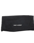 Pre-Loved Kate Chain Wallet Crossbody Bag Lipstick Print Leather Small with Gold Hardware, Black