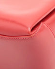 Pre-Loved Handbag Leather with Gold Hardware, Red