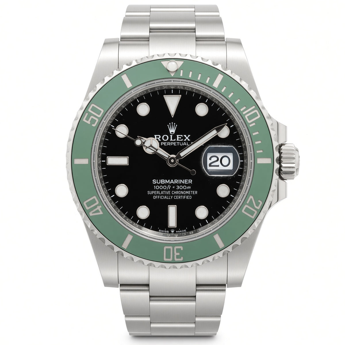 Pre-Loved Submariner Date 126610LV, Green Dial