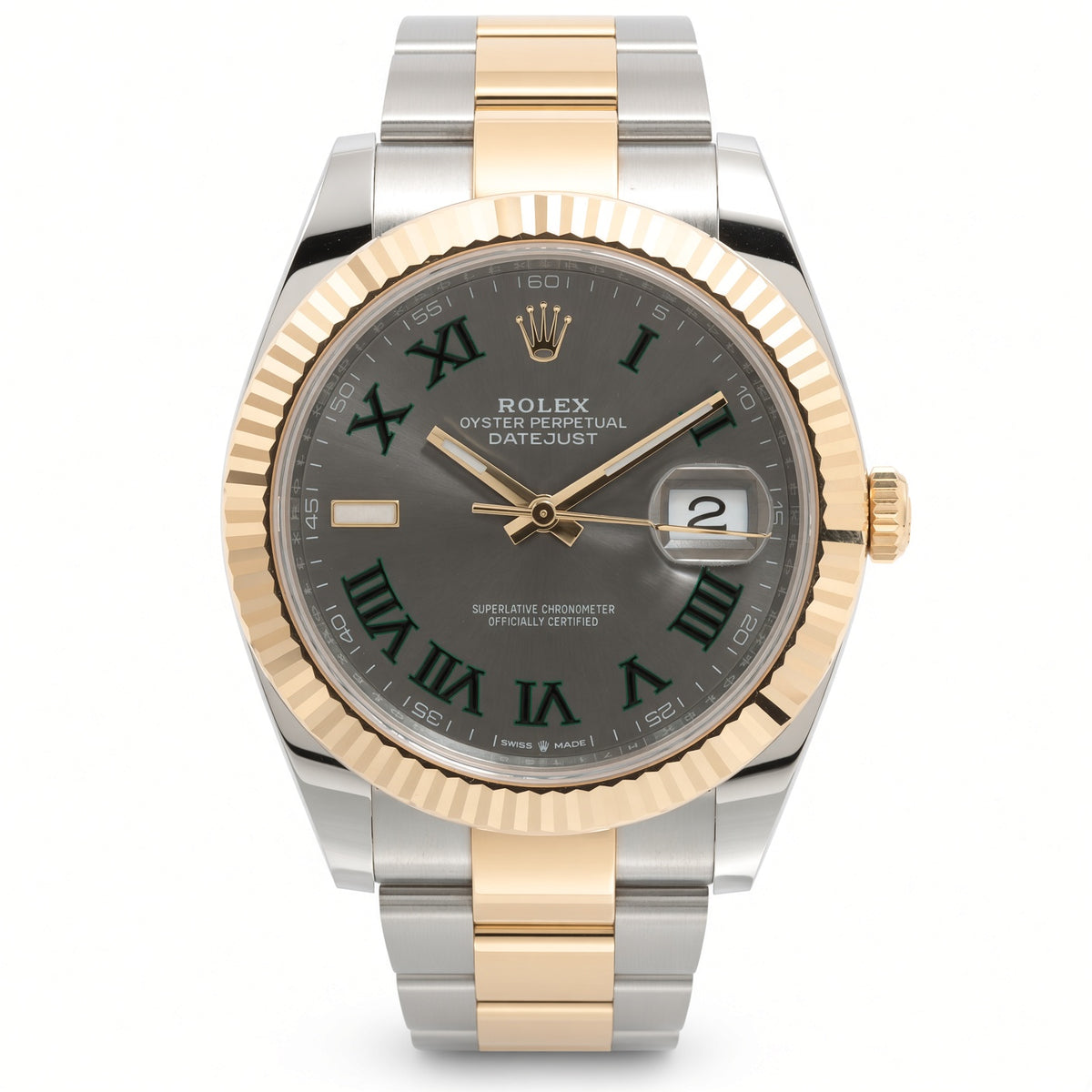 Pre-Loved Datejust 41 126333, Wimbledon Dial