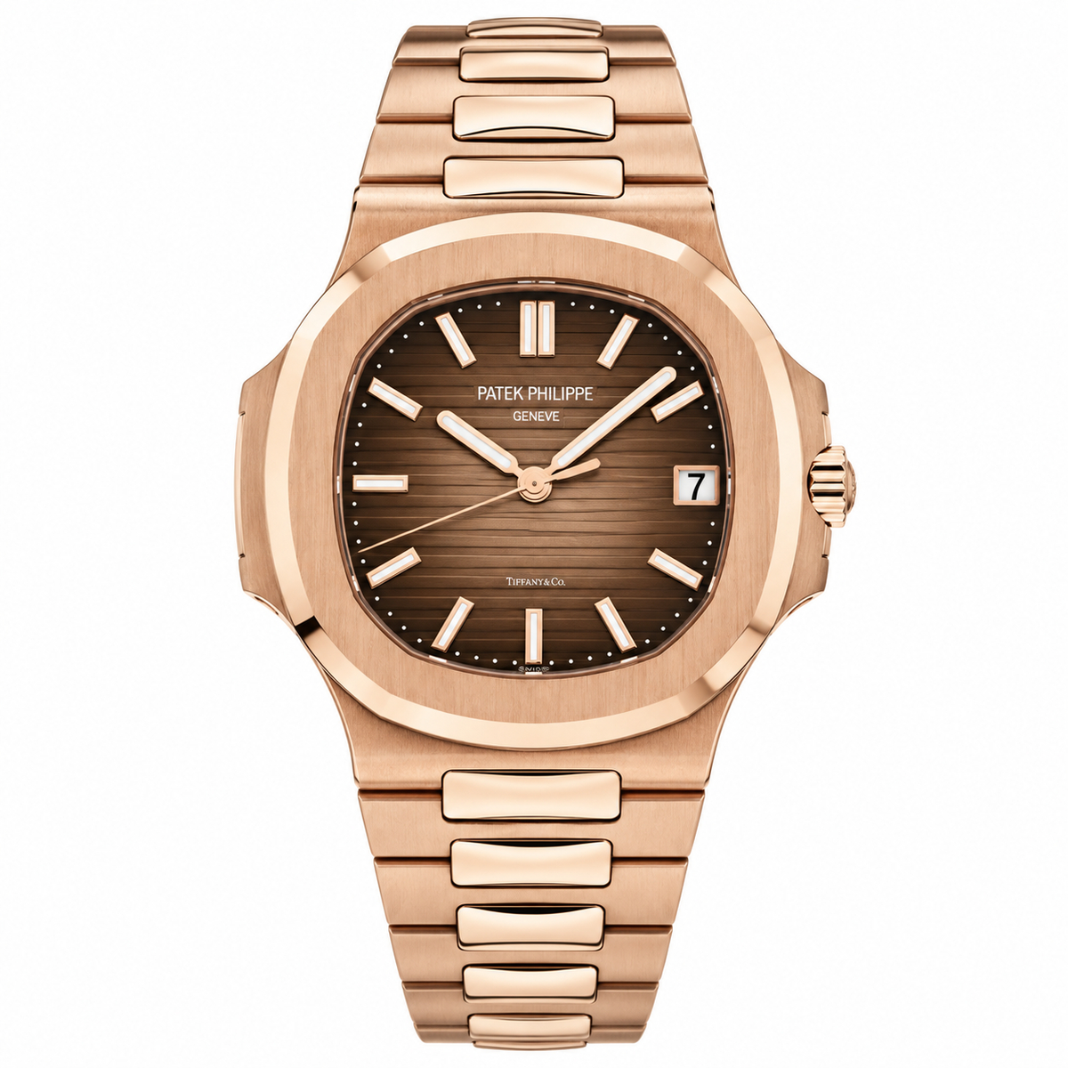 Pre-Loved Nautilus Date 5711/1R-001, Brown Dial