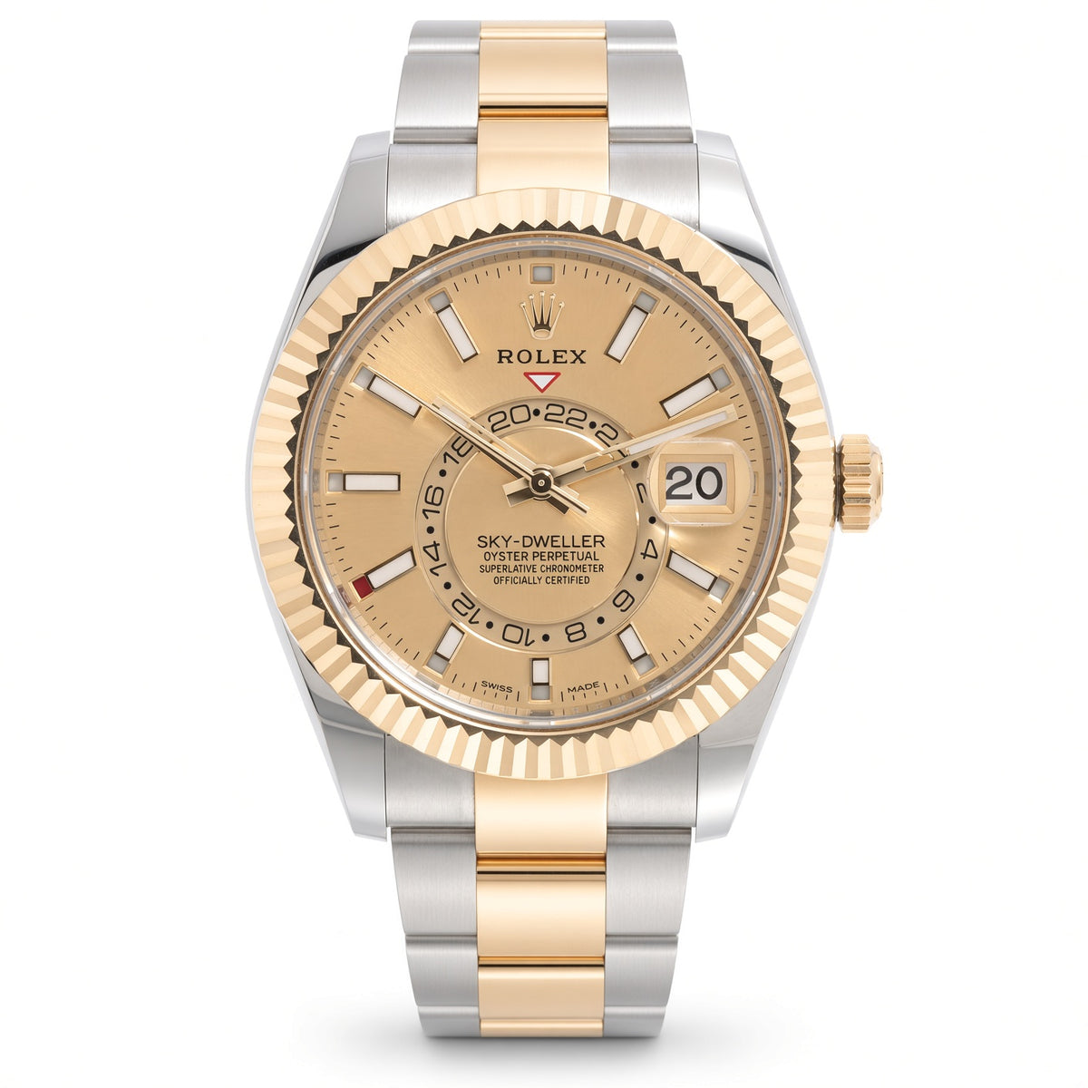 Pre-Loved Sky-Dweller 326933, Champagne Dial