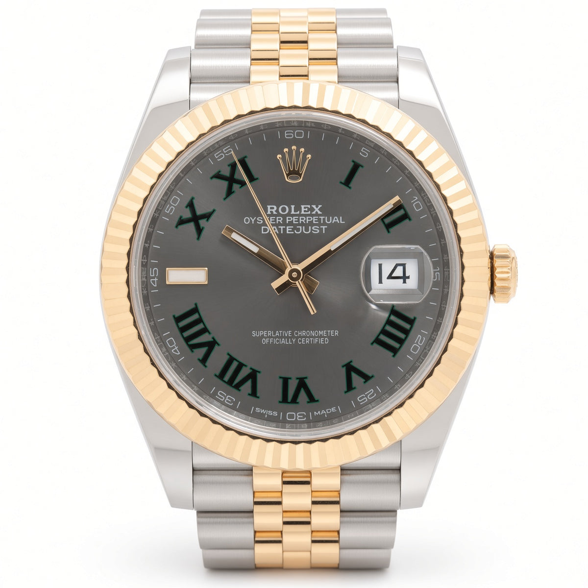 Pre-Loved Datejust 41 126333, Wimbledon Dial