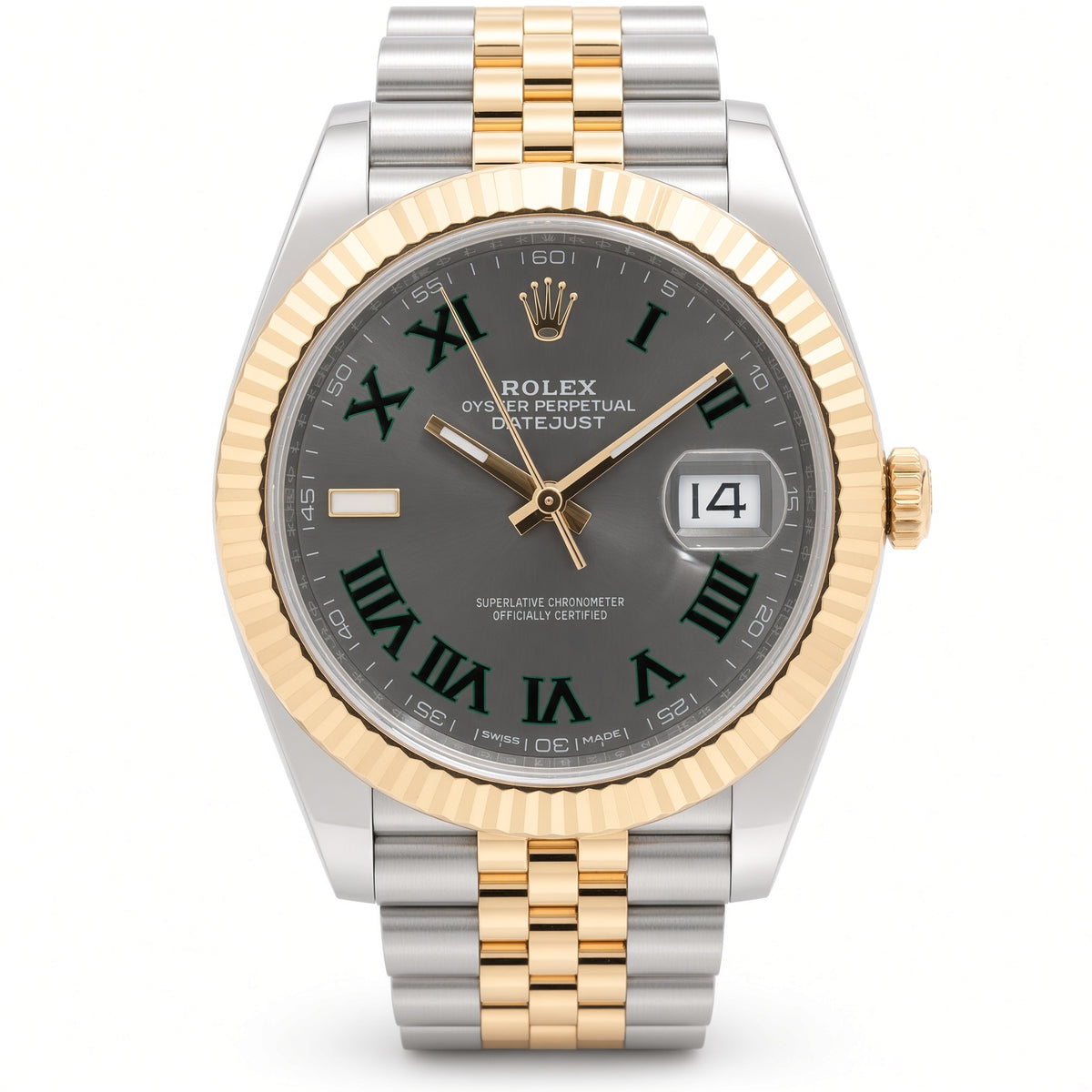 Pre-Loved Datejust 41 126333, Wimbledon Dial