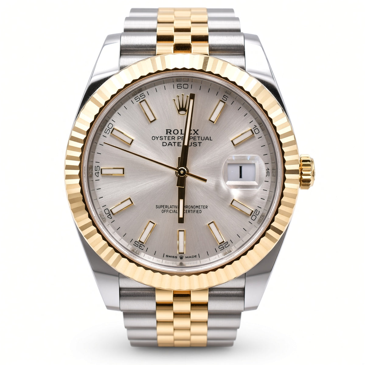 Pre-Loved Datejust 41 126333, Silver Dial