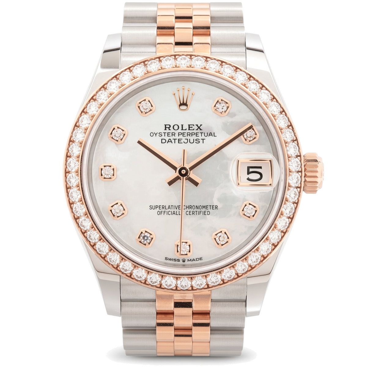 Pre-Loved Datejust 31 278381RBR, Mother-of-pearl Dial