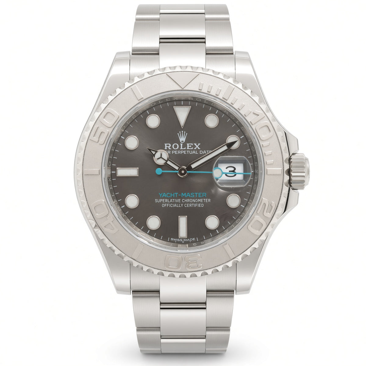Pre-Loved Yacht-Master 40 116622, Grey Dial