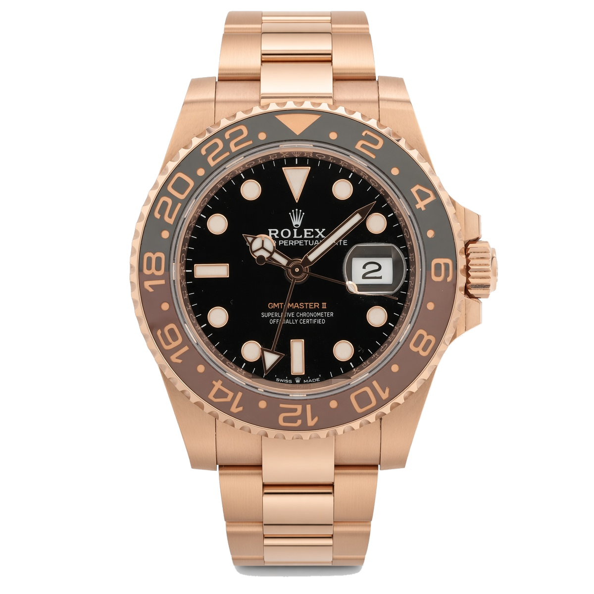 Pre-Loved GMT-Master II 126715CHNR, Black Dial