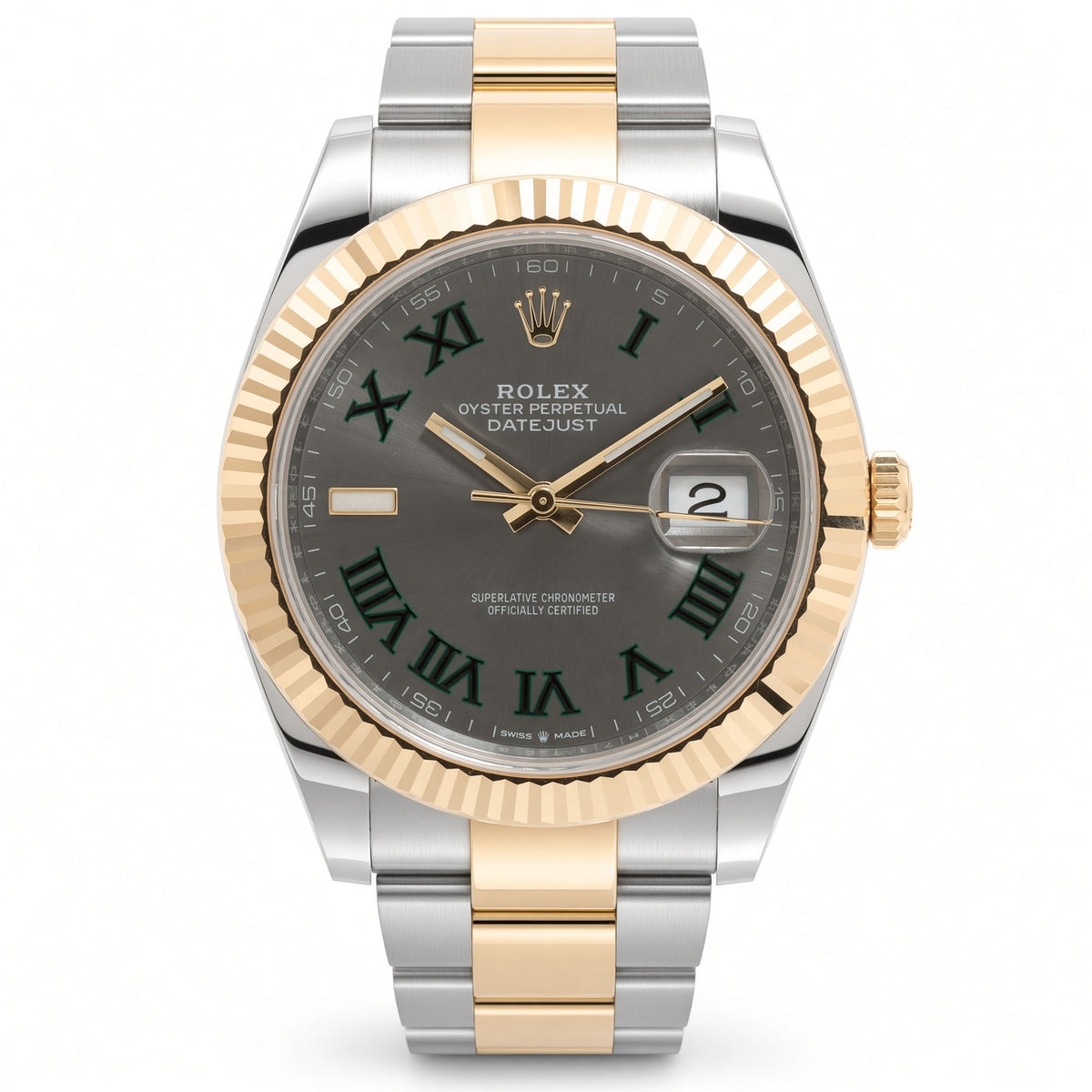Pre-Loved Datejust 41 126333, Wimbledon Dial