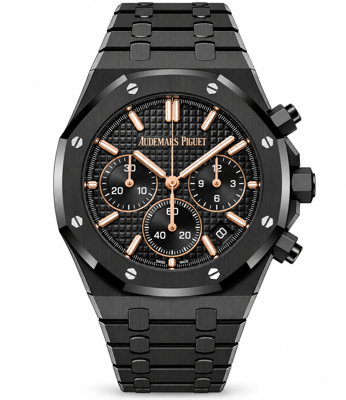 Pre-Loved Royal Oak Chronograph 41 mm 26240CE.OO.1225CE.02, Black Dial