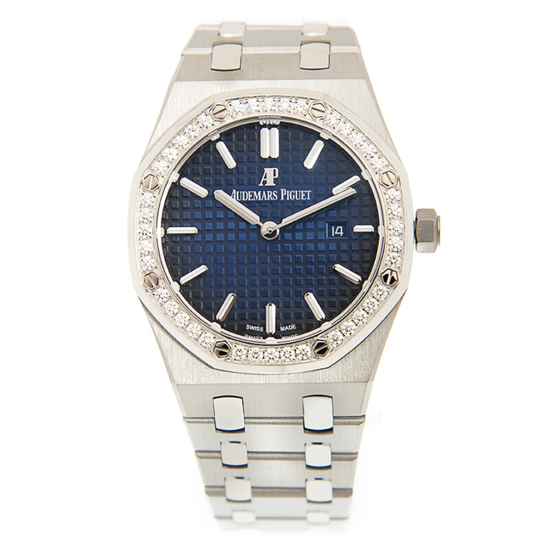 Pre-Loved Royal Oak Ladies (diamond-set) 67651IP.ZZ.1261IP.01