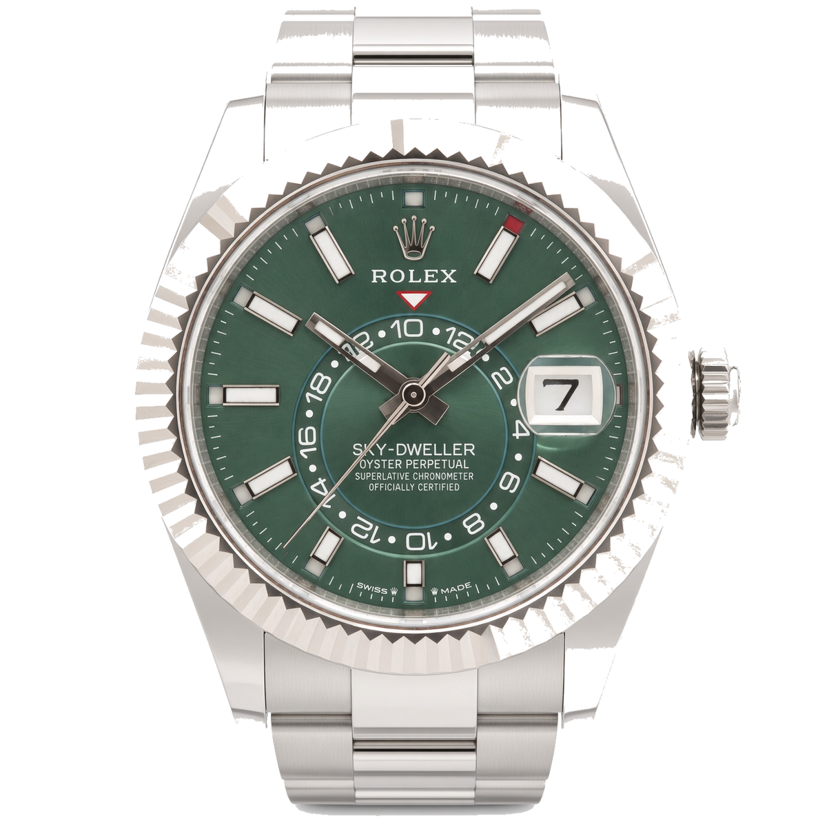 Pre-Loved Sky-Dweller 336934, Green Dial