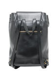 Pre-Loved Horsebit 1955 Backpack Leather with Gold Hardware, Black