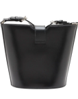 Pre-Loved Web Bucket Bag Bucket Bag Leather with Gold Hardware, Black
