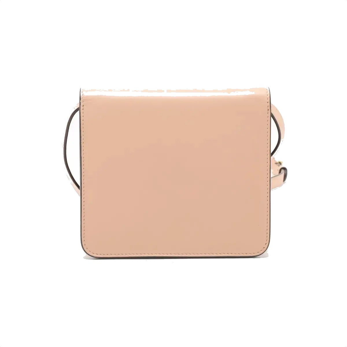 Pre-Loved Fab Crossbody Bag Leather Small with Gold Hardware, Beige