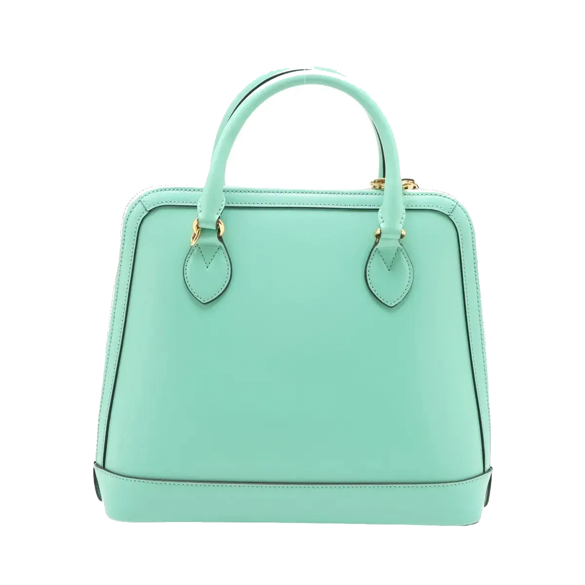 Pre-Loved Gucci 1955 Horsebit Handbag Leather Small with Gold Hardware, Mint Green