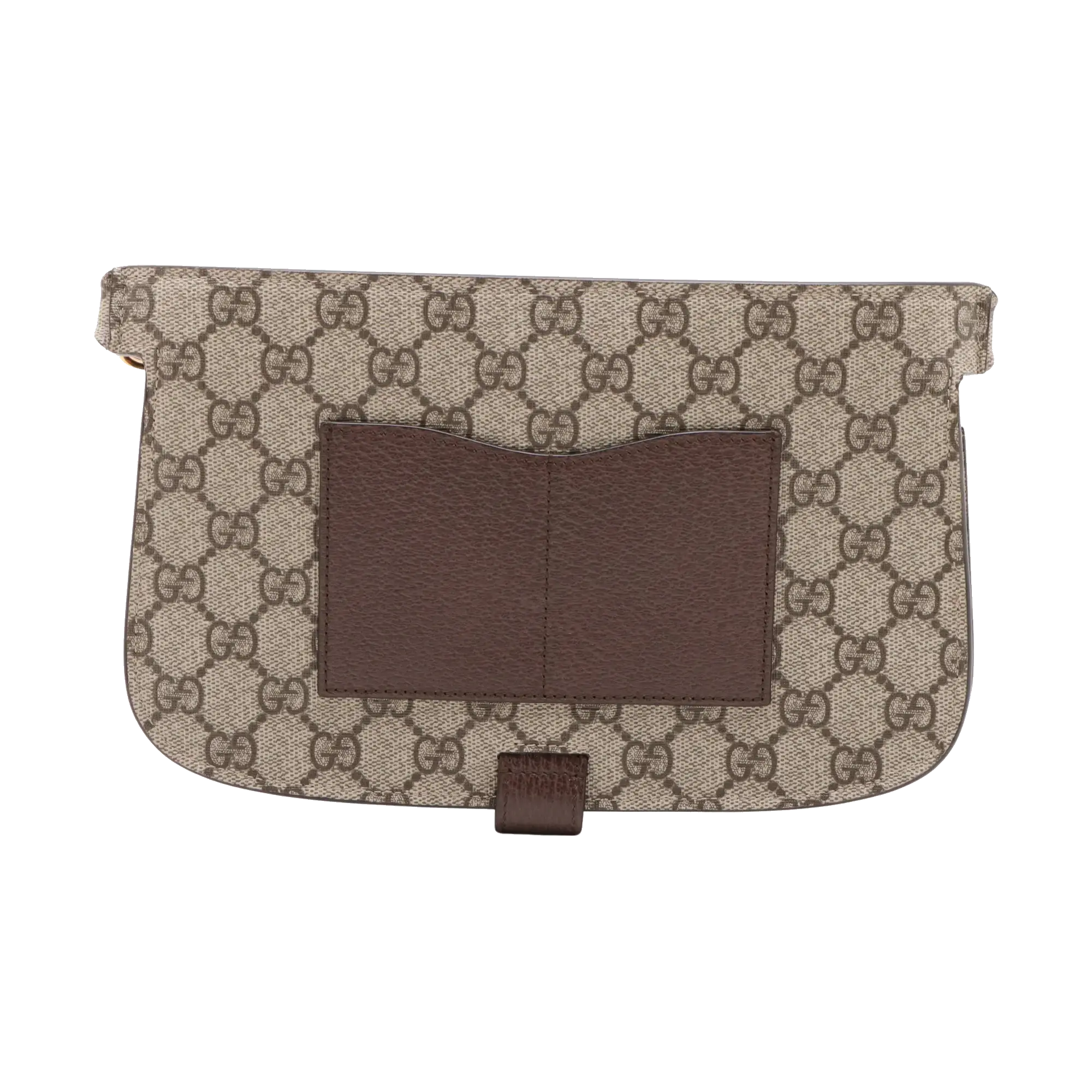 Pre-Loved Blondie Shoulder Bag Monogram Coated Canvas with Gold Hardware, Beige/Ebony