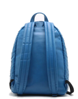 Pre-Loved Intrecciato Backpack Leather with Black Hardware, Blue