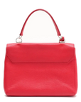 Pre-Loved Lockme II Handbag Leather with Silver Hardware, Red