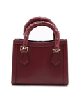 Pre-Loved Diana Tote Leather Mini with Gold Hardware, Burgundy