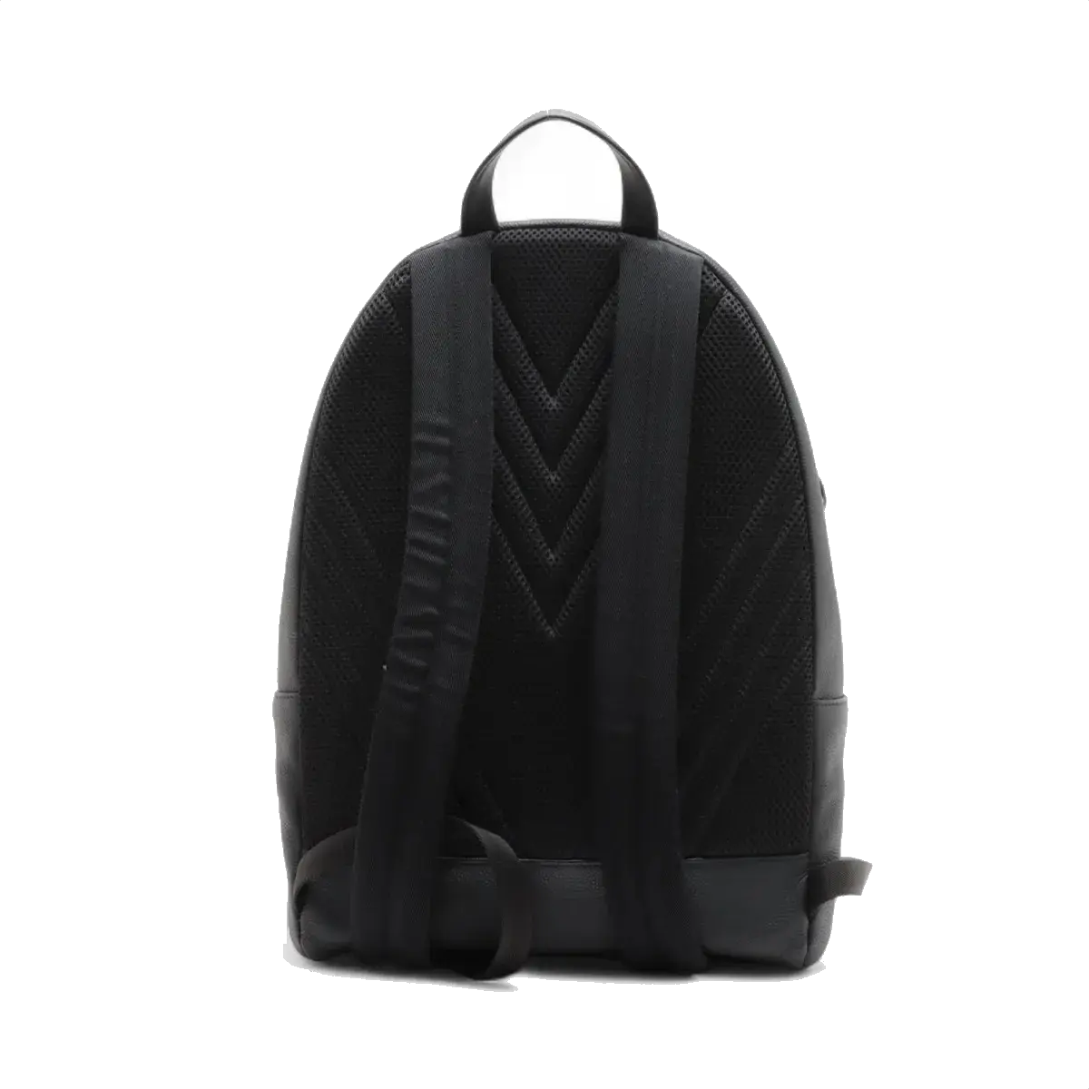Pre-Loved Takeoff Backpack Leather with Black Hardware, Black