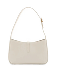 Pre-Loved Le 5 à 7 Shoulder Bag Leather with Gold Hardware, Cream