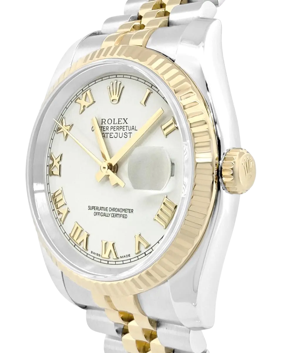 Rolex, Pre-Loved Datejust 116233, Automatic, Steel and Yellow Gold, 36