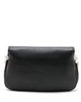Pre-Loved Blondie Shoulder Bag Leather with Gold Hardware, Black
