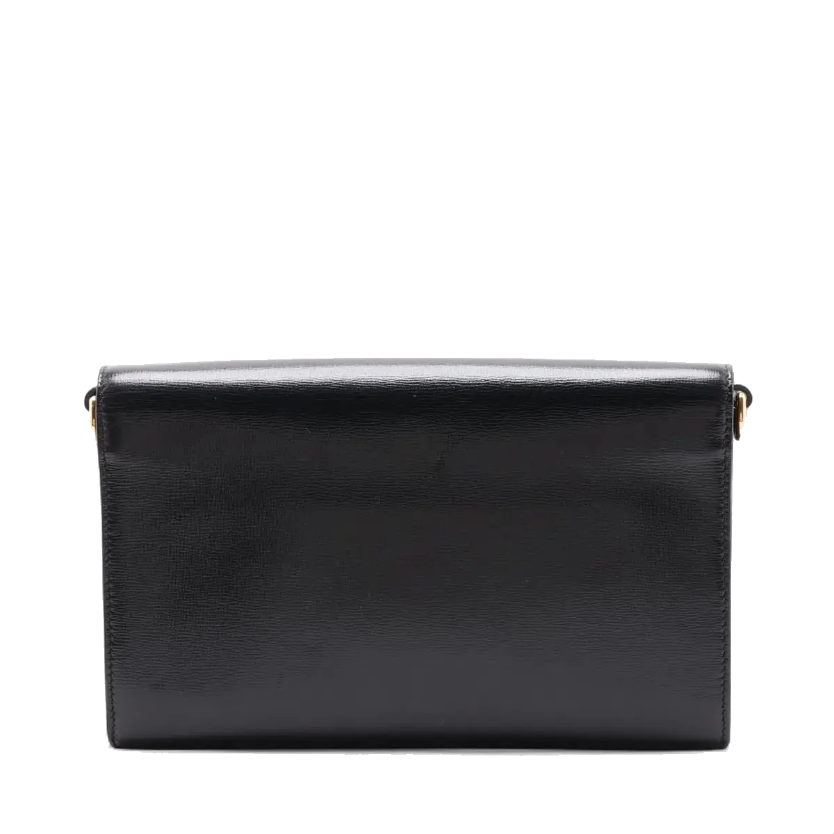 Pre-Loved Horsebit 1955 Crossbody Bag Leather with Gold Hardware, Black