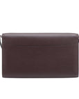 Pre-Loved Constance Long To Go Crossbody Bag Leather with Palladium Hardware, Dark Brown