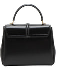 Pre-Loved 16 (Seize) Handbag Leather Small with Gold Hardware, Black