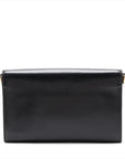 Pre-Loved Horsebit 1955 Crossbody Bag Leather with Gold Hardware, Black