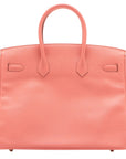Pre-Loved Birkin Handbag Leather 35 with Gold Hardware, Pink
