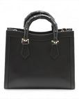 Pre-Loved Diana Tote Leather Small with Gold Hardware, Black