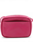 Pre-Loved Everyday Camera Bag Crossbody Bag Leather XS with Silver Hardware, Pink