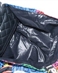 Pre-Owned Chanel Spring/Summer 2021 Silk Graffiti Ready to Fold Tote by Virginie Viard