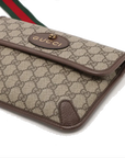 Pre-Loved Neo Vintage Belt Bag Monogram Coated Canvas with Gold Hardware, Beige Ebony