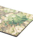 Pre-Loved GG Blooms Pouch Clutch Monogram Coated Canvas with Silver Hardware, Beige Multicolor