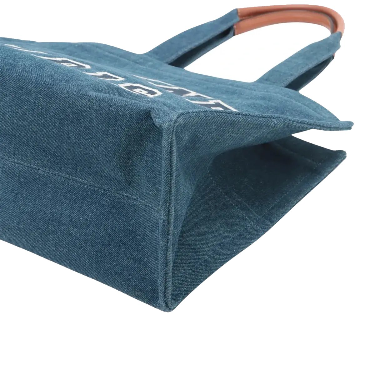 Pre-Loved Cabas Thais Tote Denim Large, Blue
