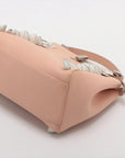Pre-Loved Peekaboo Handbag Leather Mini with Silver Hardware, Pink