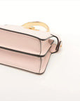 Pre-Loved Peekaboo Handbag Leather Micro with Gold Hardware, Pink
