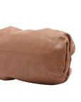Pre-Loved The Pouch Clutch Leather with Gold Hardware, Tan