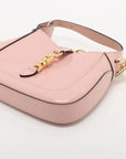 Pre-Loved Jackie 1961 Shoulder Bag Patent Leather Mini with Gold Hardware, Pink