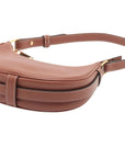 Pre-Loved Ava Shoulder Bag Leather with Gold Hardware, Tan