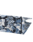 Pre-Loved Book Tote Tote Canvas Embroidered Medium, Blue and White