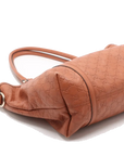 Pre-Loved Guccissima Tote Guccissima Leather with Silver Hardware, Cognac