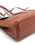 Pre-Loved Soft 16 Shoulder Bag Leather Large with Gold Hardware, Tan