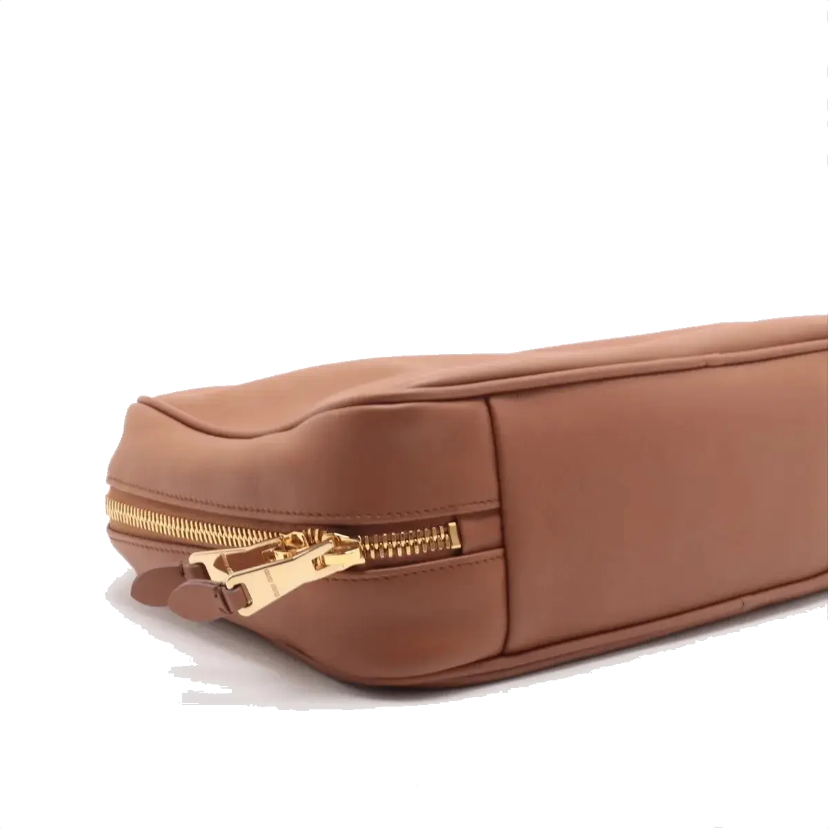 Pre-Loved Bowling Bag Handbag Leather with Gold Hardware, Brown