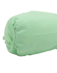 Pre-Loved The Pouch Clutch Leather with Gold Hardware, Mint Green