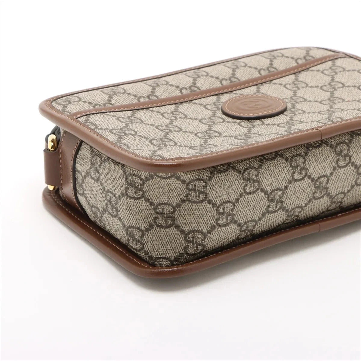 Pre-Loved GG Retro Interlocking G Camera Bag Crossbody Bag GG